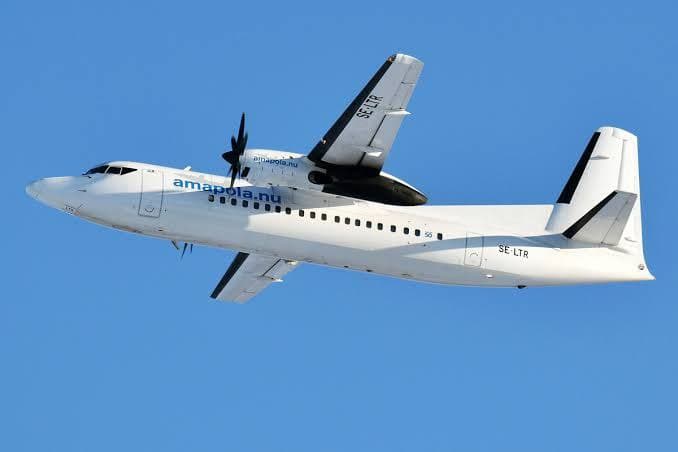 Cargo Aircraft Fokker 50